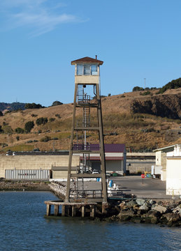 Lookout Tower at San Quentin State Prison California