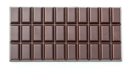plain dark chocolate bar