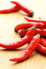 Red chili peppers