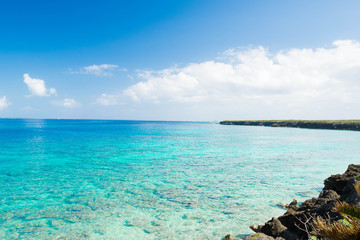 Fototapeta premium 久高島の海