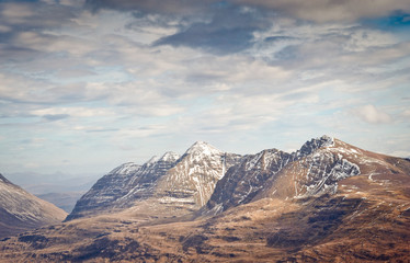 Snowcapped Mountain, Scotland