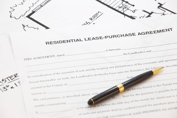 Business Document of Residential lease- purchase agreement