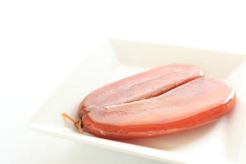 Dried fish roe Karasumi from Taiwan