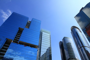 Fototapeta na wymiar Budynki biurowe, Hong Kong