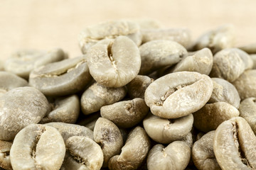 Green coffee beans