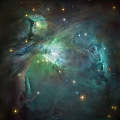 Orion nebula in deep space. Element of image furnished by NASA. © CLAUDIO