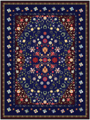 Floral Carpet Design