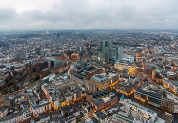 Fototapeta premium View of Frankfurt am Main - Hesse, Germany