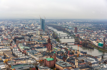 Fototapeta premium View of Frankfurt am Main - Hesse, Germany