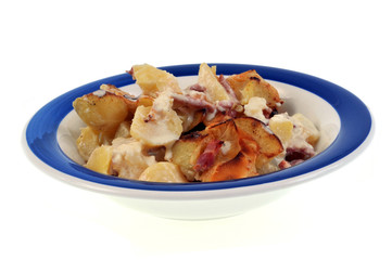 Une assiette de tartiflette