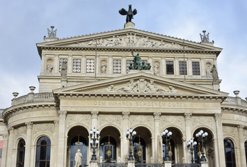 Fototapeta na wymiar Frankfurt Opera House
