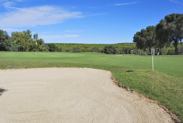 Great golf bunker