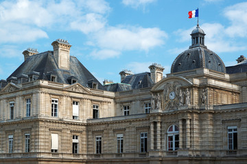 Palais du Luxembourg, le sénat - obrazy, fototapety, plakaty