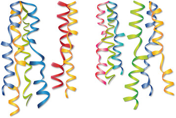 Luftschlangen - Vektor