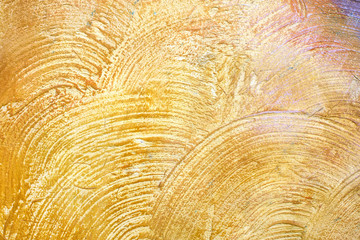 colorful background painted on the wall brush