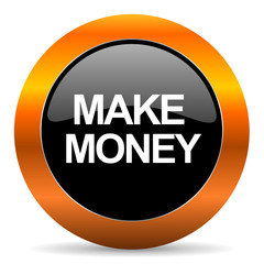 Fototapeta premium make money icon