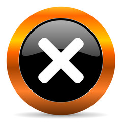 Obraz premium cancel icon