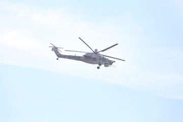 Fototapeta na wymiar Obraz z helikoptera