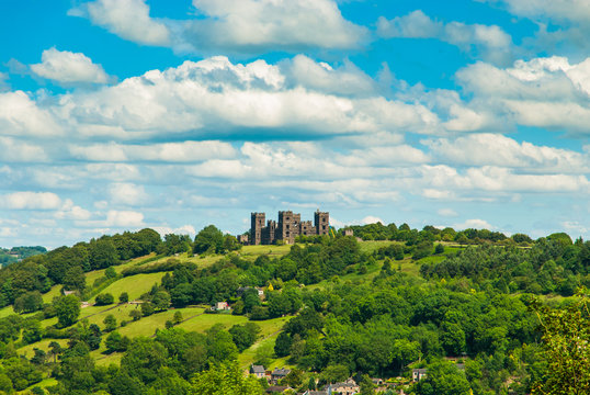 Medieval Castle On A Hill