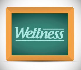 Fototapeta premium wellness message illustration design