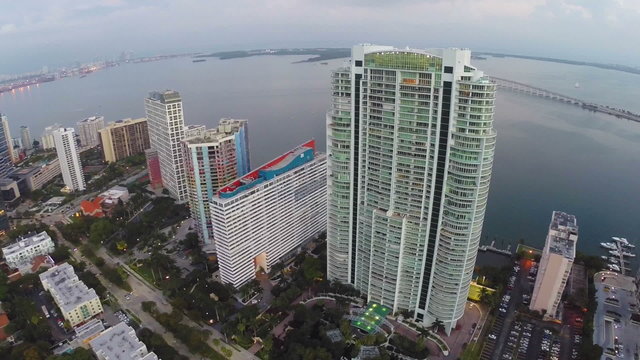 Miami architecture aerial video