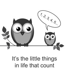 It is the little things in life that count