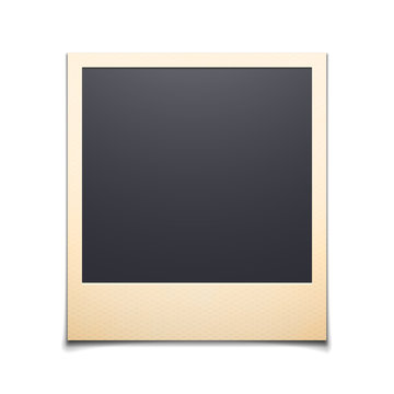 Photo frame isolated on white background