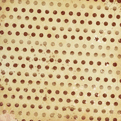 grunge retro background with dots