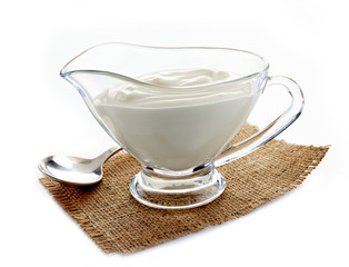 bowl of sour cream