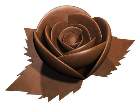 The Rose Of Chocolate