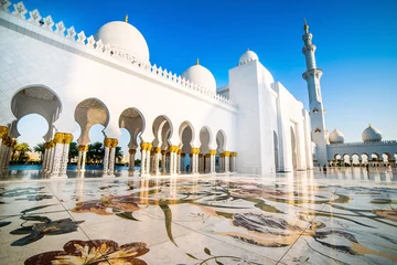 Deurstickers Grote Sjeik Zayed-moskee © Ievgen Skrypko