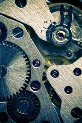 Macro Mechanical Gear Background