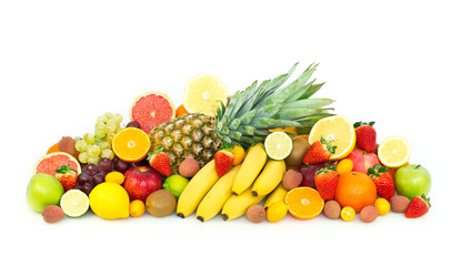 Fresh organic fruits