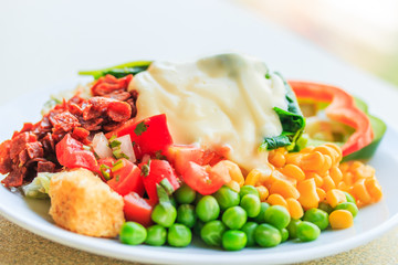 Vegetable salad 