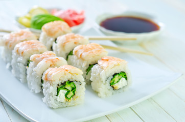 fresh sushi