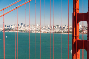 San Francisco and Golden Gate Bridge