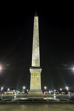 Egyptian Obelisk at the Place de la Concorde