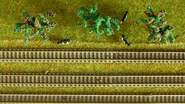 Modellbahn G&uuml;terzug