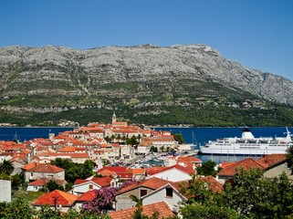 Korcula town  in Croatia