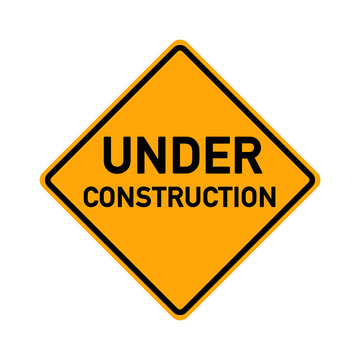 traffic sign - under construction - e492