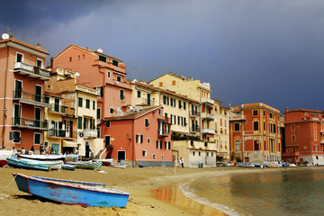 Silence bay detail to Sestri Levante