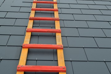 échelle de toiture