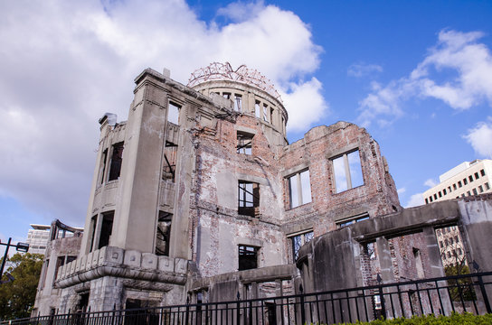 Atomic Bomb Dome, the building was attack by atomic bomb in worl