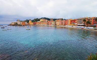 Bay of silence, Italian summer resort.