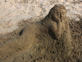 Sand sculpture