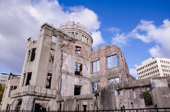 Atomic Bomb Dome, the building was attack by atomic bomb in worl