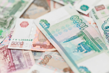 Obraz premium Деньги (российские рубли)