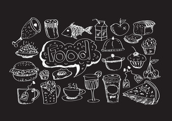Food Icons Vector set