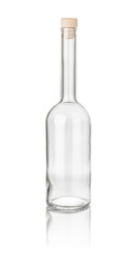freigestellte Likörflasche