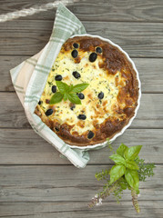 Quiche mit Tomaten